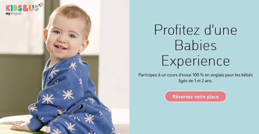Testez la Babies Experience : un moment 100 % en anglais pour les bébés de 1 à 2 ans