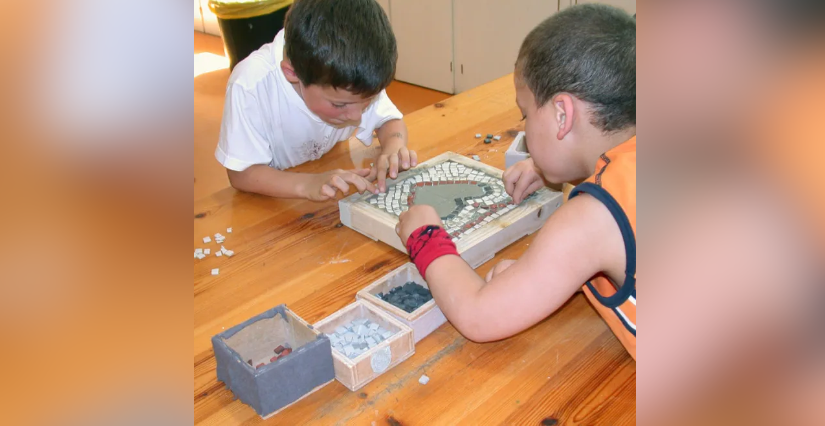 Atelier Mosaïque au Musée d'Aquitaine à Bordeaux