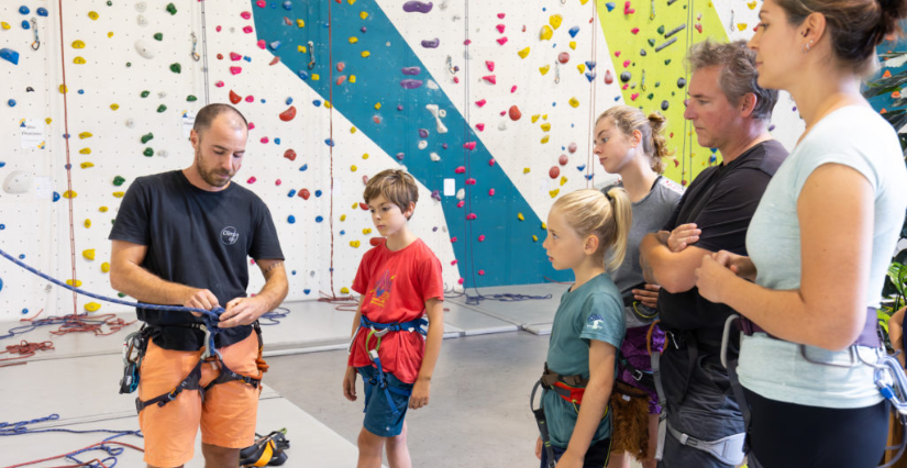 Cours d'escalade en famille chez Climb Up, Bordeaux