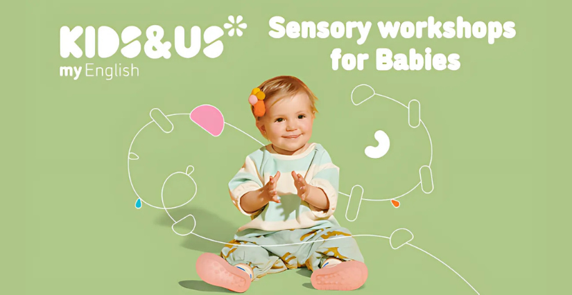 Sensory Workshop for Babies en anglais chez Kids&Us Bordeaux