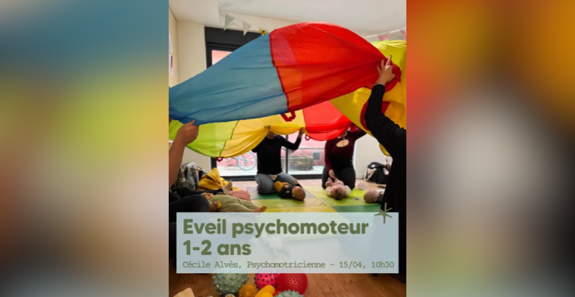 Atelier "Eveil psychomoteur" à la Grande Ourse de Libourne