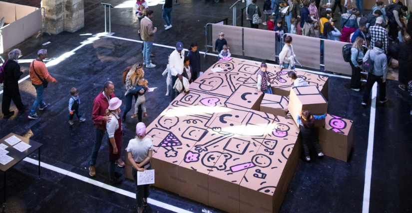 Atelier "L’Usine à cubes" au CAPC musée d'art contemporain de Bordeaux