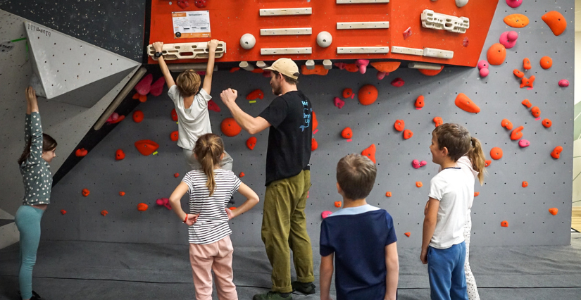 De l'escalade chez Climb Up Bordeaux Eysines pour fêter son anniversaire!