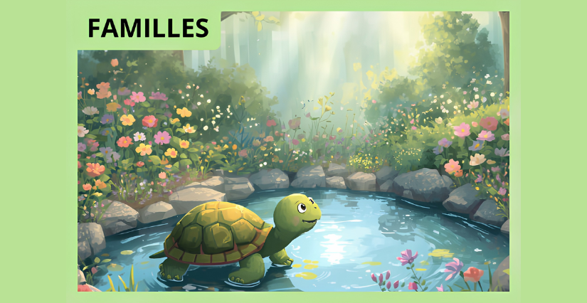 Parcours conté "Alice au pays des tortues fête l'été" au château de Citran