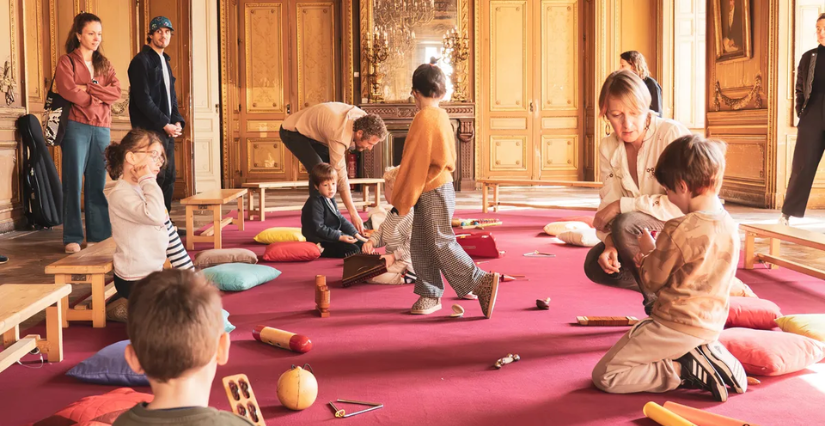 Atelier de pratique et d'éveil musical avec Amaëlle Broussard à l'Opéra national de Bordeaux