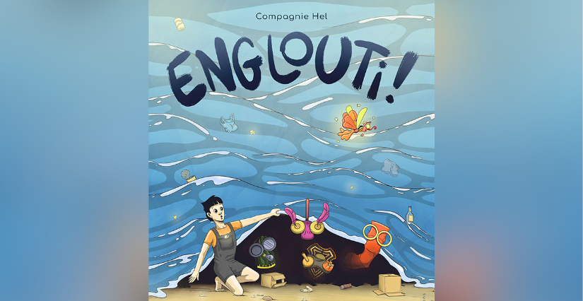 Spectacle "Englouti" pour le Festival Sous les Loupiotes au Théâtre des Beaux-Arts à Bordeaux