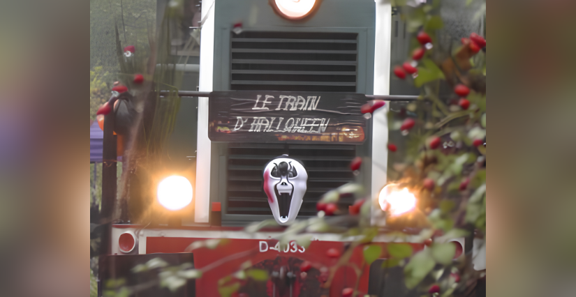 Balade "Le train d'Halloween" à Guîtres