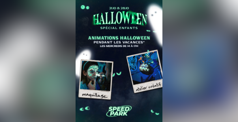 Animations d'Halloween chez Speedpark à Bordeaux Villenave-d'Ornon