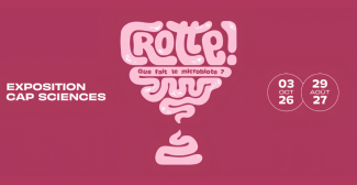 Exposition "Crotte ! Que fait le microbiote ?" chez Cap Sciences à Bordeaux