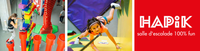 Hapik salle d'escalade enfant à Bordeaux