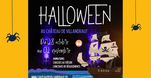 halloween chateau de villandraut, gironde, kidklik 33 bordeaux, sortie famille, animation, déguisement halloween