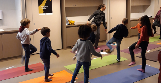 Yoga des animaux, atelier parent-enfant au Muséum de Bordeaux