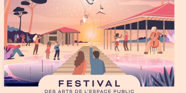 "Regarde" : festival des arts de l'espace public à Arès, en famille