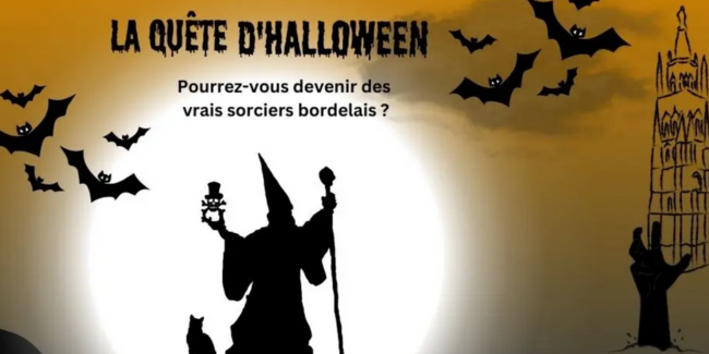 La quête d'Halloween : jeu pour les enfants de 6 à 10 ans à la Cathédrale Saint-André, Bordeaux