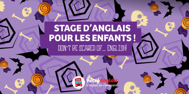 Stage d'anglais "Halloween special" pour les 3-11 ans avec Récré Anglais Bordaux