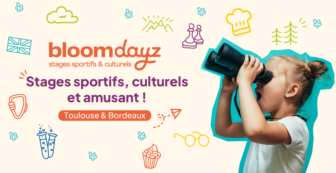 Bloomdayz : des stages enfants pour les vacances d'hiver à Bordeaux