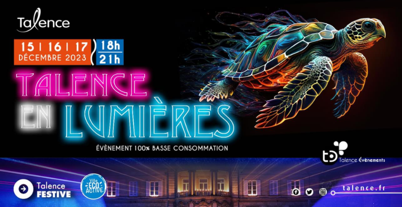 Talence en lumières : la magie de Noël en lumières