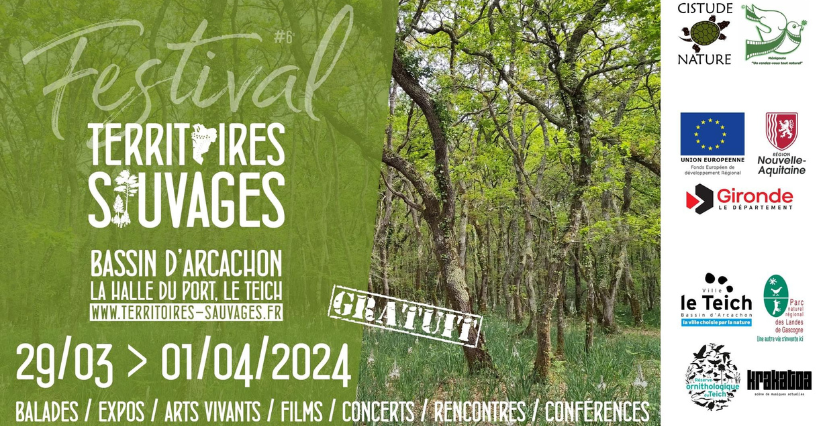 Festival territoires sauvages : un voyage au coeur des espaces naturels, en famille au Teich