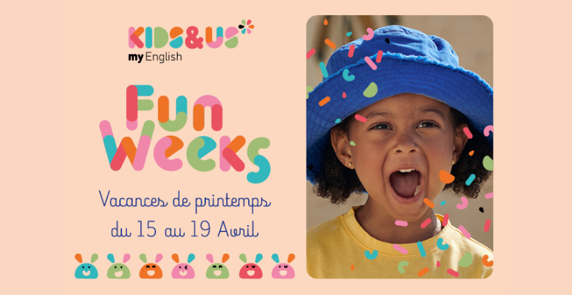 Spring Fun Week : stage d'anglais pour enfants pendant les vacances de printemps