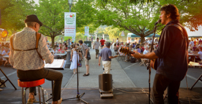 Apéro fermier et concert à St Macaire