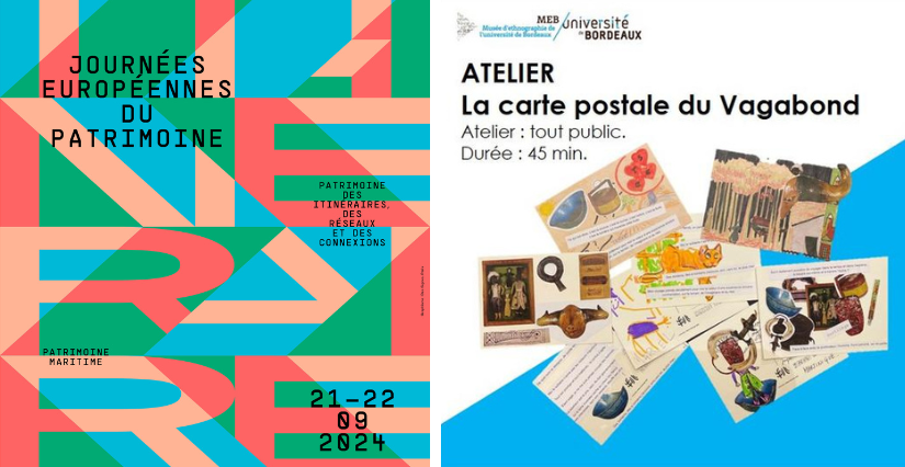 Créez votre carte postale au musée d'ethnographie de Bordeaux / Journées du Patrimoine