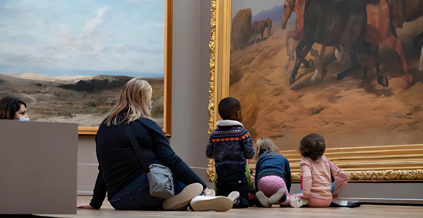 Visite famille "Les pieds dans le plat" au musée des Beaux-Arts de Bordeaux