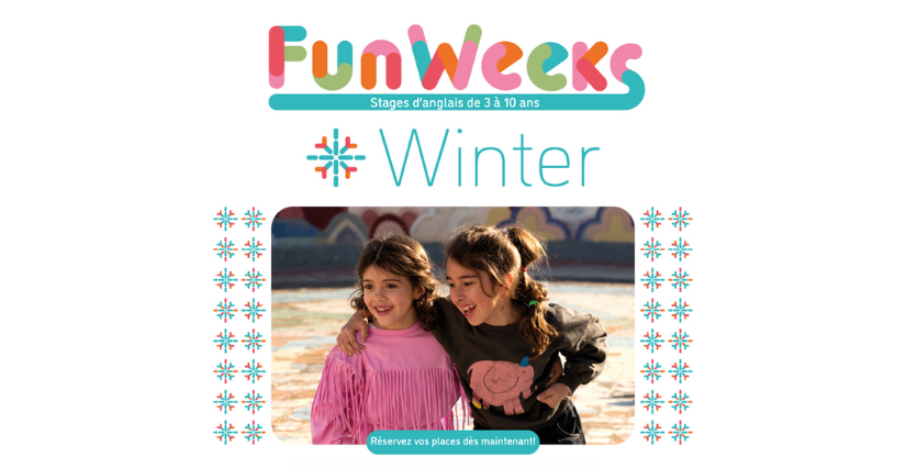 Stage demi-journée 100% en anglais "Winter Fun Week" chez Kids&Us Le Bouscat