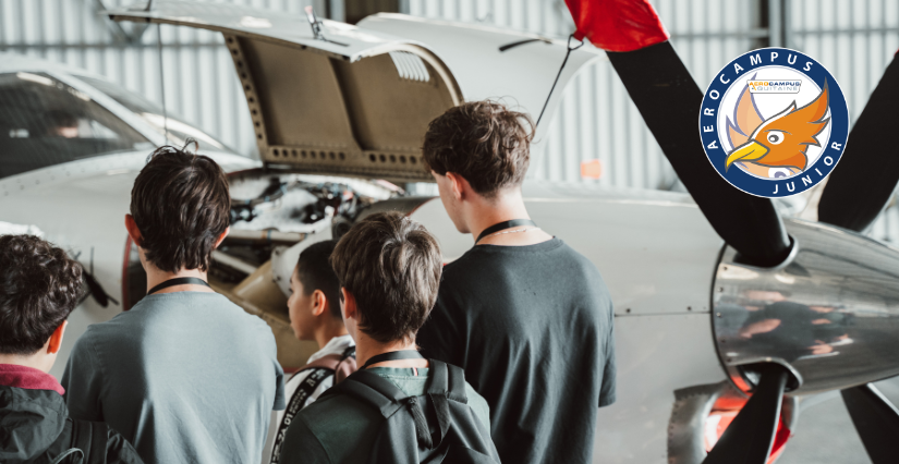 Séjour découverte des métiers aéronautiques pour les collégiens-lycéens à Aérocampus Junior, proche Bordeaux