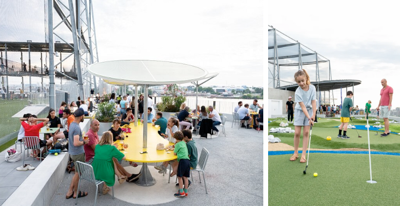 Réouverture du Rooftop de l'UCPA Sport Station