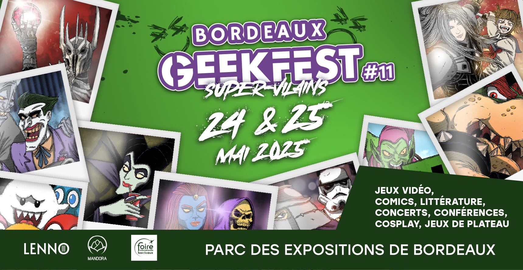Bordeaux GeekFest, un festival 100% pop culture au Parc des expositions