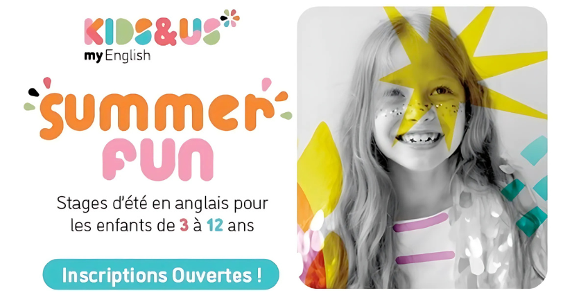 ©Kids&Us Stages en anglais "Summer Fun Weeks" de Kids&Us Le Bouscat