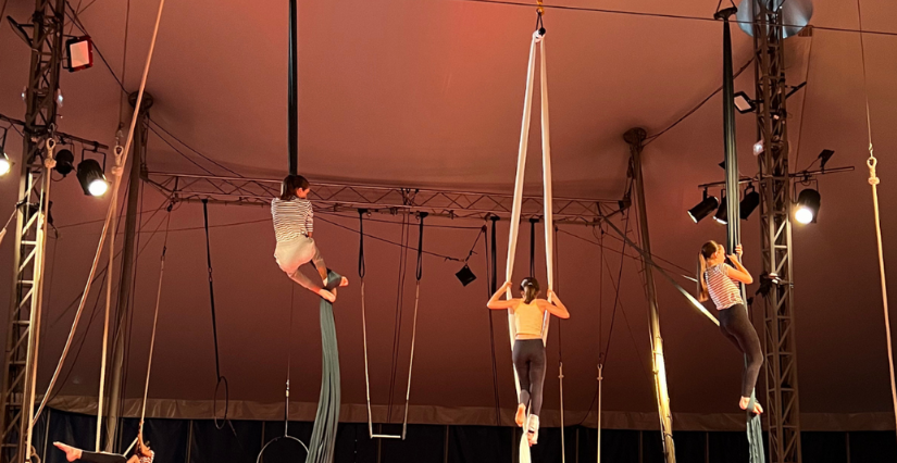 Un anniversaire sous chapiteau à l'École de Cirque de Bordeaux