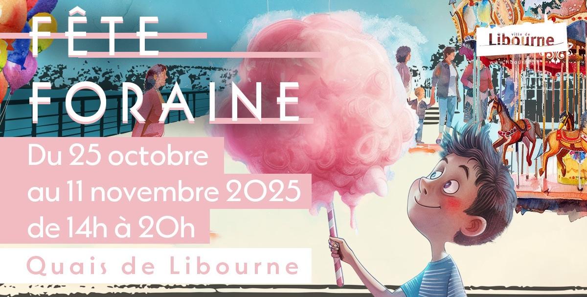 Fête foraine de la Saint-Martin à Libourne