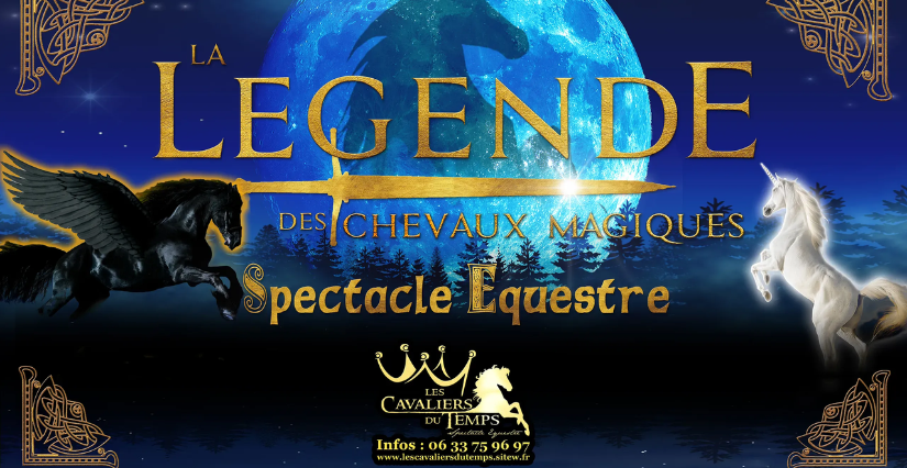 Spectacle Équestre “La légende des chevaux magiques” à Sadirac