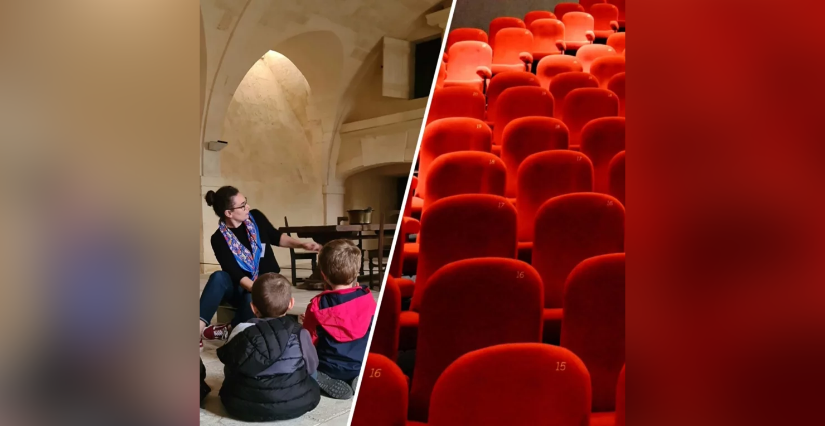 Cinéma "Château des 5 sens + film" au château de Cadillac