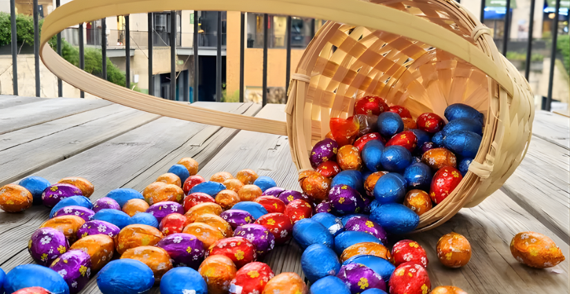 Chasse aux oeufs géante à la Promenade Sainte-Catherine de Bordeaux