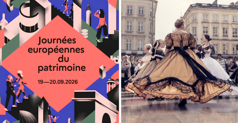 Démonstrations et initiations aux danses de bal du second empire, en costumes d'époques pour les Journées européennes du patrimoine