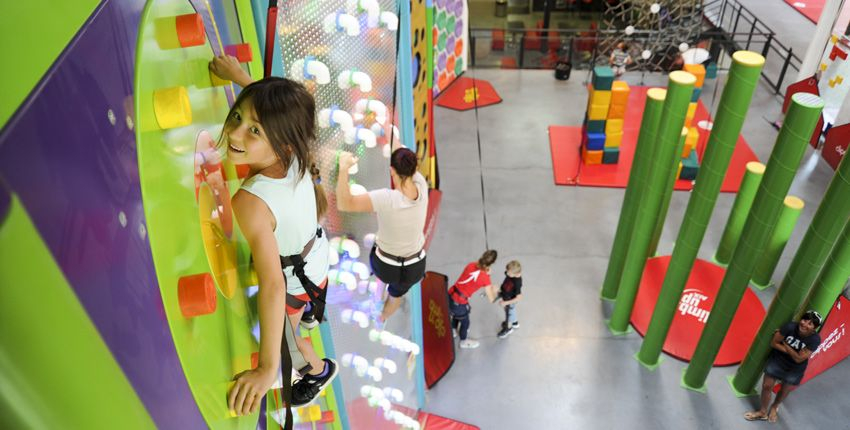 De l'escalade chez Climb Up Bordeaux pour fêter son anniversaire!