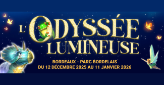 L'Odyssée lumineuse, promenade féérique en famille au Parc Bordelais de Bordeaux